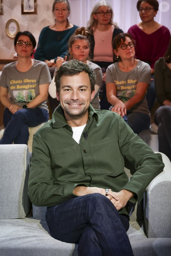 Bertrand Chameroy sur plateau de l'émission "Animalement Vôtre" présentée par B.Montiel et diffusée le 25 janvier 2026 sur France 3, à Paris, France, le 3 décembre 2025. © Jack Tribeca/Bestimage