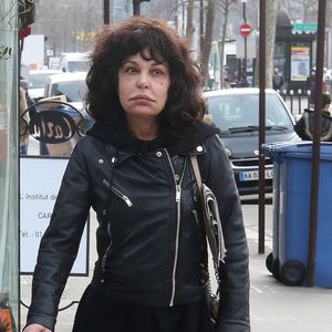 Exclusif - Isabelle Mergault - Arrivées et sorties dans les studios RTL à Paris. Le 23 février 2021. Panoramic / Bestimage