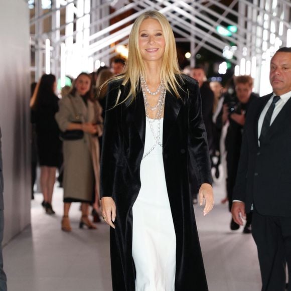 Gwyneth Paltrow arrive pour l'événement Swarovski x SKIMS dans la nouvelle boutique phare de Swarovski à Manhattan, New York.

Photo : Backgrid USA / Bestimage