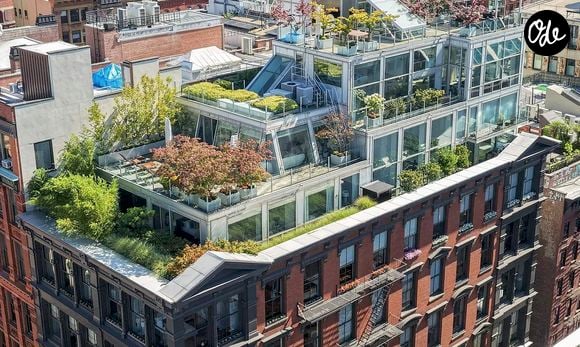Le couple avait acheté deux appartements en 2010 pour 14,85 millions de dollars avant de les réunir afin de créer cette immense résidence sur trois niveaux.

Thierry Henry, légende du football français, a mis en vente son luxueux penthouse de New York, acheté en 2010 au moment de sa signature aux Red Bulls, contre 25 millions de dollars (22 millions d'euros). © Sotheby's via Bestimage