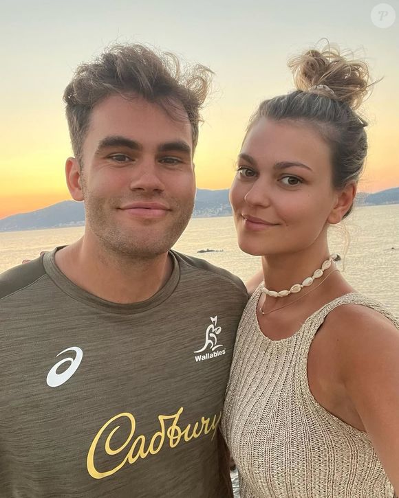 Photo de Damian Penaud et sa femme Morgane Vernet sur Instagram @morgane_vernet.