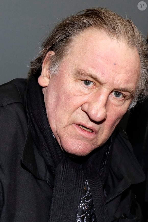 Gérard Depardieu - Salon du livre à la porte de Versailles à Paris le 18 mars 2018. © Cédric Perrin/Bestimage