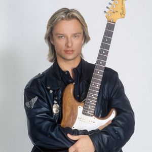 David Hallyday le 03.04.1991 à Munich. Photo DPA/ABACAPRESS.COM