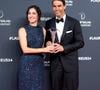 Ce lundi 21 avril, Rafael Nadal et Xisca Perello se sont rendus à la cérémonie des Laureus Awards, à Madrid
Rafael Nadal et Xisca Perrello - Laureus World Sports Awards 2024, à Madrid le 22 avril 2024. AGENCE / BESTIMAGE