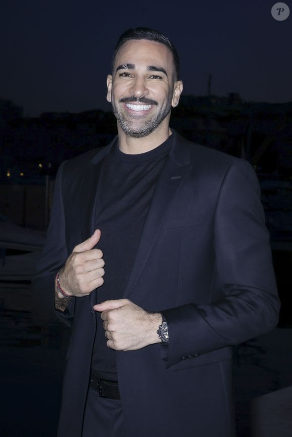 Exclusif - Adil Rami en backstage de l'émission "C à vous" lors du 78ème Festival International du Film de Cannes le 23 mai 2025. © Jack Tribeca / Bestimage