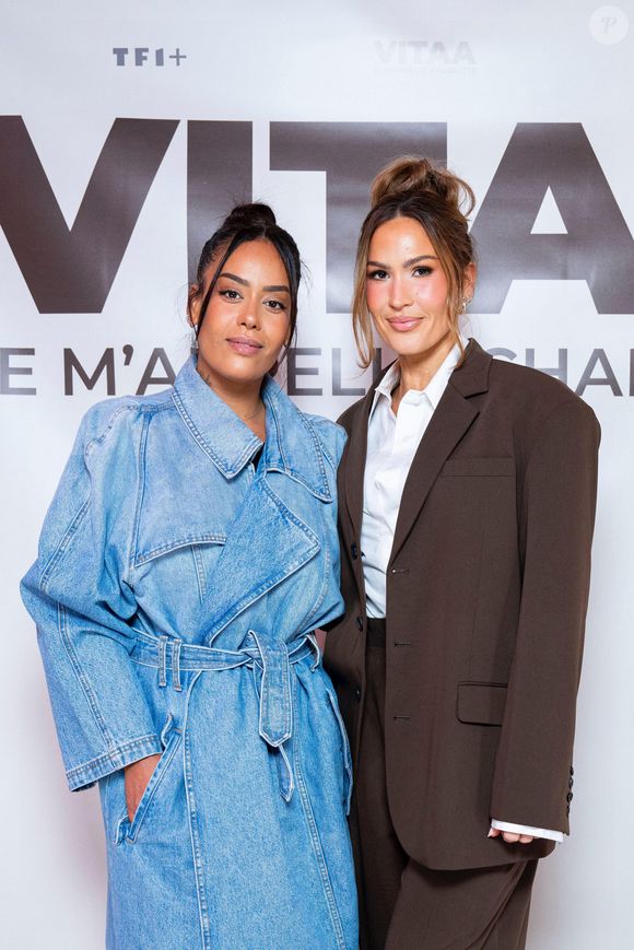 Exclusif - Amel Bent, Vitaa à la projection privée en avant-première du documentaire sur Vitaa (Charlotte Gonin) "Je m'appelle Charlotte" dans les locaux de TF1 à Boulogne Billancourt le 18 novembre 2024. Le documentaire sera diffusé le 22 novembre sur TMC en prime time et TF1+.

© Pierre Perusseau / Bestimage