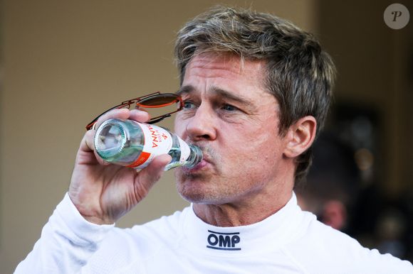 Brad Pitt à Abu Dhabi pour le Grand Prix de F1 d'Abu Dhabi le 8 décembre 2024. © Beata Zawrzel/ZUMA Press Wire/Bestimage