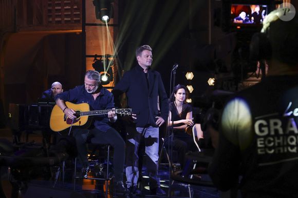 Exclusif - Benjamin Biolay lors de l'enregistrement de l'émission "Le Grand Echiquier - Spéciale Serge Gainsbourg" présentée par C.Chazal et A.Manoukian et diffusée le 7 avril 2026 sur France 2, à Paris, France, le 17 septembre 2025. © Jack Tribeca/Bestimage