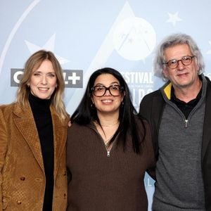 Elle partage notamment l'affiche avec Léa Drucker et Melha Bedia
Léa Drucker, Melha Bedia et Michel Leclerc pour le film "Le Mélange des Genres" - 28ème édition du Festival international du film de comédie de l'Alpe d'Huez le 17 janvier 2025. © Dominique Jacovides / Bestimage