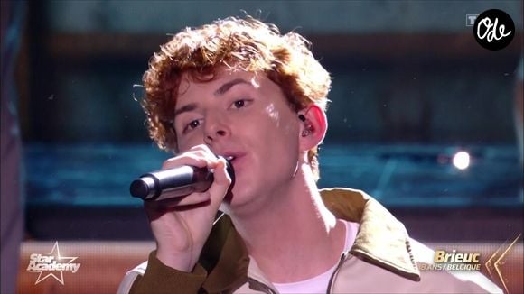 Brieuc fait partie de la nouvelle promotion de la "Star Academy". Capture d'écran TF1