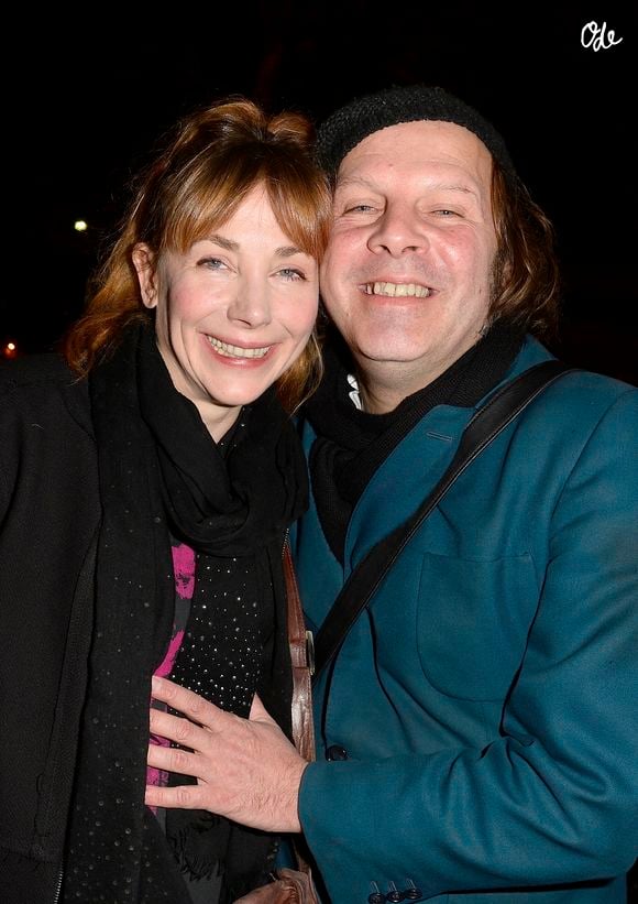 Julie Depardieu et son compagnon Philippe Katerine - People assistent au concert de Arielle Dombasle à la Cigale à Paris le 4 novembre 2015. © Guirec Coadic / Bestimage