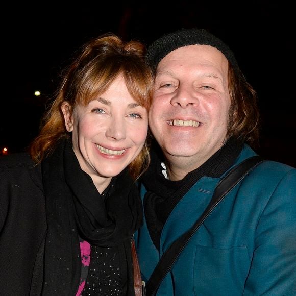 Julie Depardieu et son compagnon Philippe Katerine - People assistent au concert de Arielle Dombasle à la Cigale à Paris le 4 novembre 2015. © Guirec Coadic / Bestimage