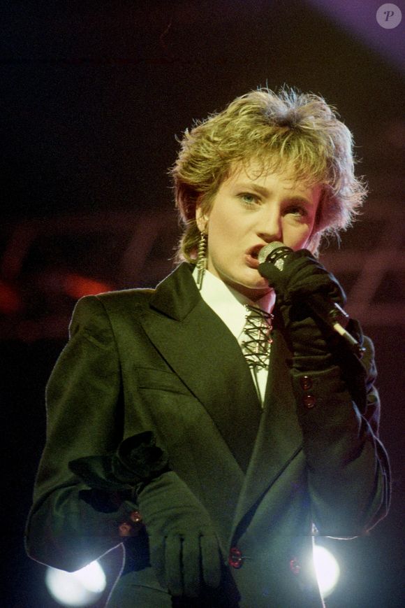 Patricia Kaas - Lyon Fourvière, Cannes. Juillet 1994.  Photo by APS-Medias/ABACAPRESS.COM