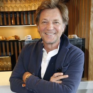 Exclusif - Laurent Delahousse - Déjeuner dans la loge de France Télévision lors des Internationaux de France de Tennis de Roland Garros 2024 - Jour 12, à Paris. Le 6 Juin 2024. © Bertrand Rindoff / Bestimage