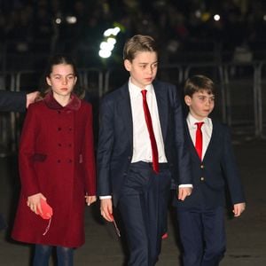 La famille royale d'Angleterre assiste à la messe "Together At Christmas Carol" à l'abbaye de Westminster à Londres, Royaume-Uni le 6 Décembre, 2024