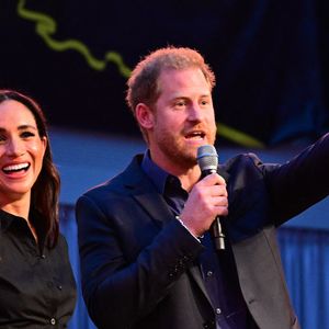 Le duc et la duchesse de Sussex, lors des Invictus Games à Düsseldorf, en Allemagne, le mardi 12 septembre 2023. © Adams Bruce/PA Photos/ABACA