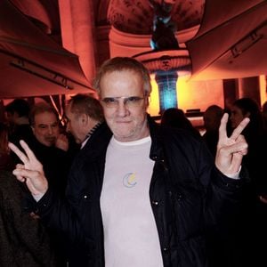 Christophe Lambert - Inauguration du restaurant de G. Houzé et B. Patou, "La Fontaine Gaillon" au 1 Rue de la Michodière dans le 2ème arrondissement à Paris le 15 janvier 2020. 
© Rachid Bellak/Bestimage