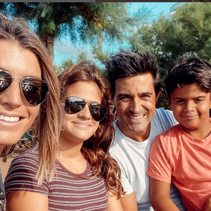 Jean-Pascal Lacoste était déjà l'heureux papa de Kylie et Maverick
Jean-Pascal Lacoste et Delphine Tellier avec Maverick et Kylie