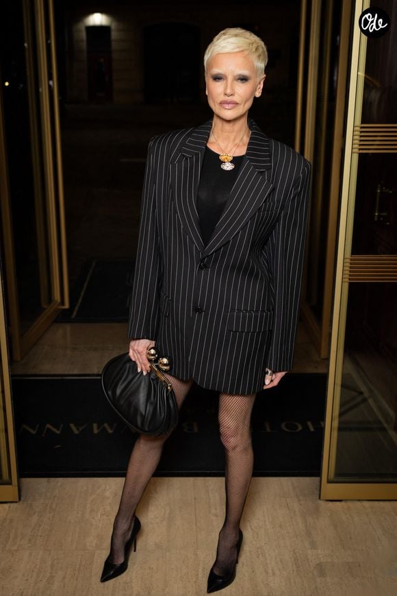 Adriana Karembeu - Soirée de lancement du magazine Lui à l'hôtel Bowmann à Paris, le 9 mars 2026. © Julien Sarkissian/ Bestimage