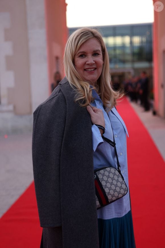 La Cheffe Hélène Darroze aux Chais Monnet en marge de la cérémonie de remise des prix du Guide Rouge Michelin 2022 à Cognac le 22 mars 2022. © Jean-Marc Lhomer / Bestimage