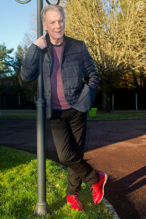 Herbert Léonard chez lui à Barbizon en 2016. © JLPPA / Bestimage