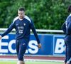 Kylian Mbappe lors de l'entraînement des joueurs de l'équipe de France de football au centre de formation et centre National du Football de Clairefontaine-en-Yvelines, France, le 2 juin 2025. © Baptiste Autissier/Psnewz/Bestimage