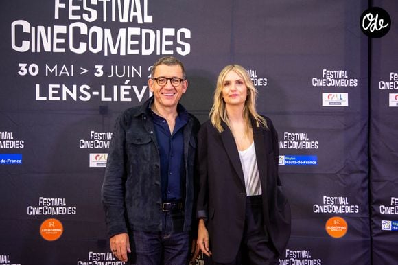 Dany Boon et Laurence Arné pour la présentation du film "La famille Hennedricks" lors de la 7ème édition du Festival Ciné Comédies à Lens le 30 mai 2024.

©  Sabrina Mariez via Bestimage