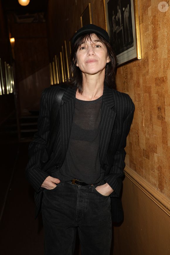 Charlotte Gainsbourg - Soirée de mobilisation "L'Europe contre l'antisémitisme" au théâtre Antoine à Paris le 3 juin 2024. © Coadic Guirec/Bestimage