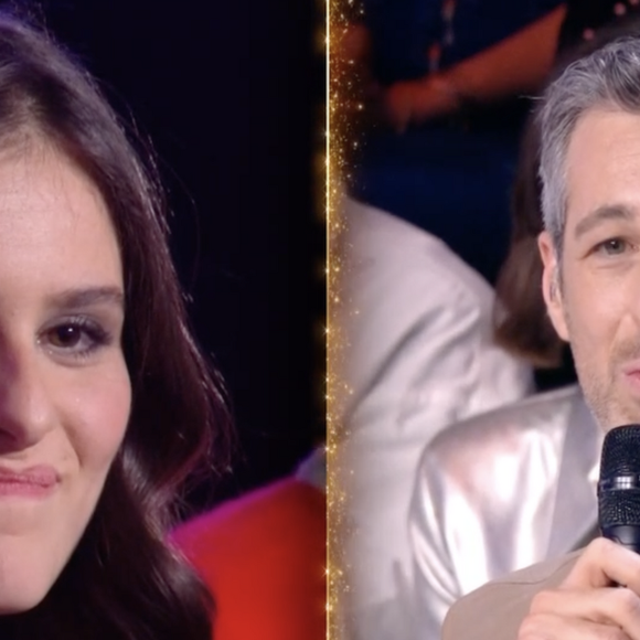 Jeanne et Michael Goldman lors du prime de la "Star Academy" spécial battle sur TF1 le 20 décembre 2025