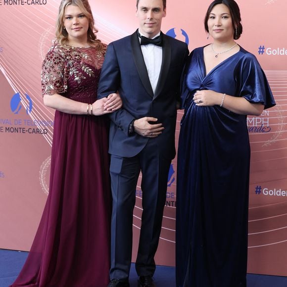 Louis Ducruet, Marie Ducruet (enceinte) et Camille Gottlieb - La famille princière au photocall et cérémonie de clôture de la 63ème édition du Festival de Télévision de Monte-Carlo (63rd Golden Nymph) au Grimaldi Forum à Monaco le 18 juin 2024.

© Denis Guignebourg / Bestimage