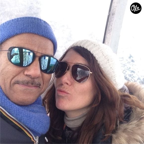 Pascal Legitimus et sa compagne Adriana Santini