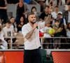 À l'occasion du match opposant la France au Maroc dans le cadre de la Coupe du monde 2026, le chanteur a partagé des images pleines de tendresse sur les réseaux sociaux.

Le chanteur français Matt Pokora chante lors de la soirée « Gael and friends » de la 4ème journée des qualifications de Roland-Garros 2026, à Roland-Garros le 20 mai 2026 à Paris, en France. © Pauline Figuet/Sport Press Photo via ZUMA Press/Bestimage