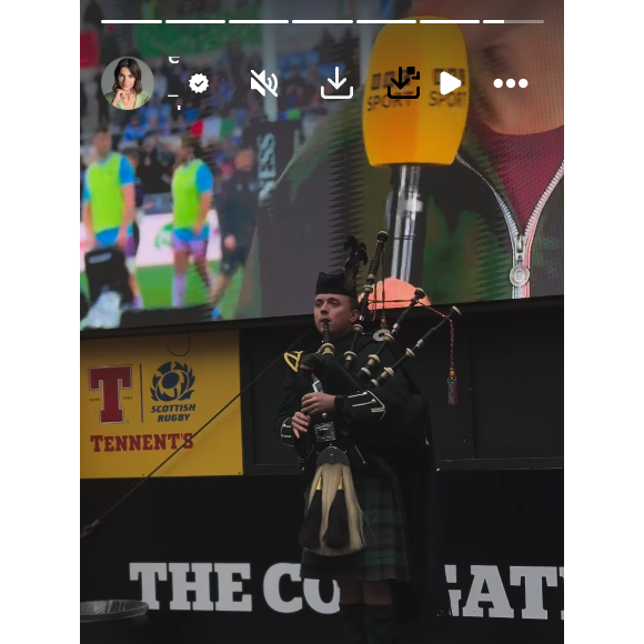 Captures d'écran de l'Instagram d'Alice Detollenaere.