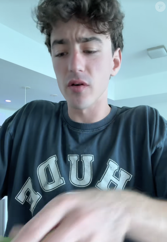 Capture d'écran Tiktok de Ben Bader.