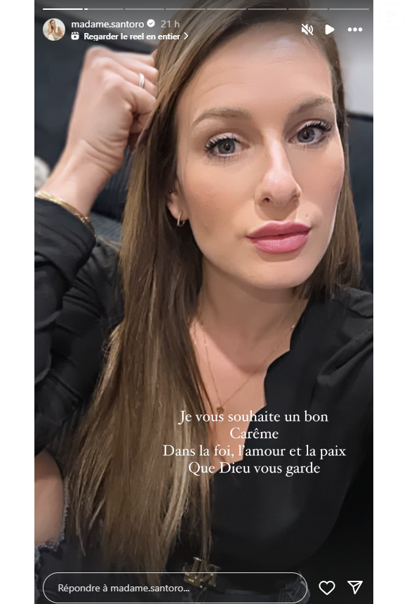 Camille Santoro (Familles Nombreuses) sur Instagram