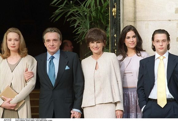 Mariage de Michel Sardou avec Anne-Marie Périer