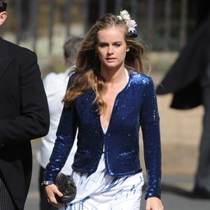 Il s'agit de Cressida Bonas
Cressida Bonas (petite amie du prince Harry) au Mariage de Thomas van Straubenzee et de Lady Melissa Percy a Northumbria en Angleterre, le 22 juin 2013 FLYNET UK / BESTIMAGE