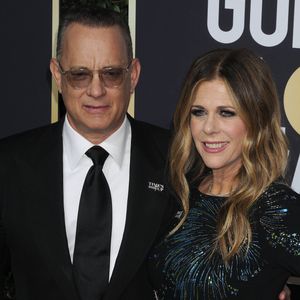 Tom Hanks et Rita Wilson sur le tapis rouge de la 75ème cérémonie des Golden Globe Awards au Beverly Hilton à Los Angeles, le 7 janvier 2018.STARMAX / BESTIMAGE