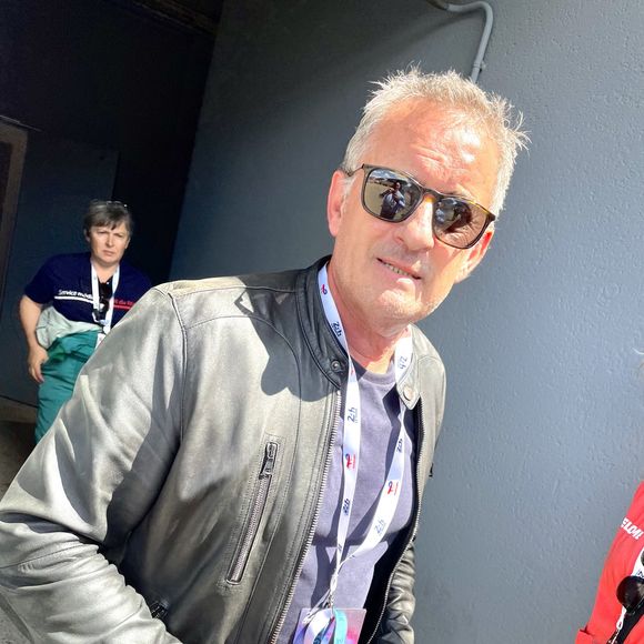 Christophe Dechavanne lors de 24 heures du Mans © Fabien Faure/Bestimage