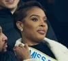 Angelique Angarni-Filopon ne peut pas représenter la France au concours Miss Monde
Angélique Angarni-Filopon (Miss France 2025) dans les tribunes lors du match de Ligue Des Champion (LDC) "PSG - Brest (7-0)" au Parc Des Princes
© Cyril Moreau/Bestimage
