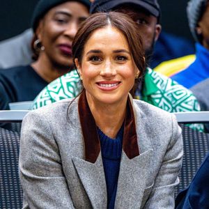 Meghan Markle, duchesse de Sussex, assiste à un match de basketball en fauteuil lors des "Invictus Games Vancouver Whistler 2025" à Vancouver, le 9 février 2025. Backgrid USA / Bestimage
