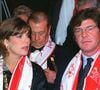 Caroline de Monaco a été en couple avec Ernst August de Hanovre
La princesse Caroline de Hanovre et le prince Ernst Auguste Hanovre au Festival du cirque de Monaco, en 1999. AGENCE / BESTIMAGE