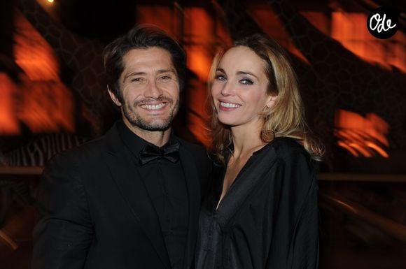 Bixente Lizarazu et Claire Keim lors de la soiree GQ au musée d'histoire naturelle à Paris, le 20 novembre 2013.

© RACHID BELLAK / BESTIMAGE