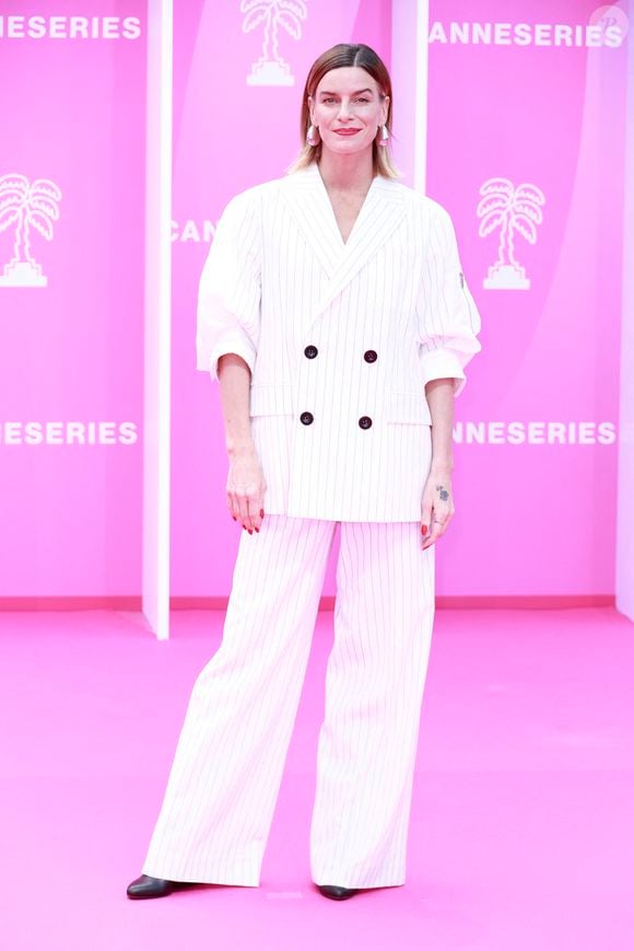 Fauve Hautot de la série Rien ne t'efface
La 8ème édition du festival CANNESERIES à Cannes
dimanche 27 avril 2025. © Christophe Aubert via Bestimage