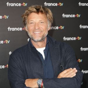 Laurent Delahousse au photocall de la conférence de presse de rentrée de France Télévisions à Paris, France, le 4 septembre 2024. © Coadic Guirec/Bestimage