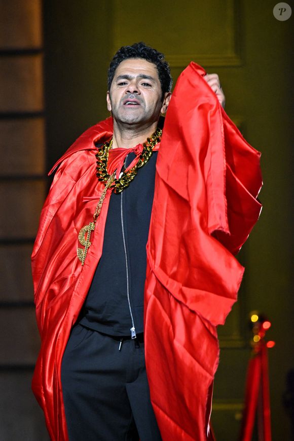 Jamel Debbouze présente les humoristes du Jamel Comedy Club sur la scène du palais Nikaia à Nice, le 27 février 2025. Se sont succédés Antek, Doully, I.Djadel, J.Santini, Nordine Ganso, R.Harjane et Kino en première partie.
© Bruno Bebert / Bestimage