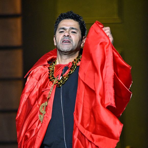 Jamel Debbouze présente les humoristes du Jamel Comedy Club sur la scène du palais Nikaia à Nice, le 27 février 2025. Se sont succédés Antek, Doully, I.Djadel, J.Santini, Nordine Ganso, R.Harjane et Kino en première partie.
© Bruno Bebert / Bestimage