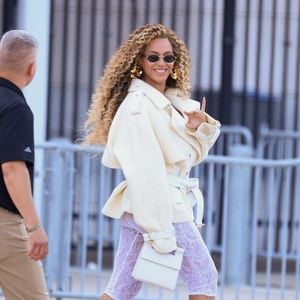 Beyonce quitte le MetLife Stadium à New York.
© Bestimage