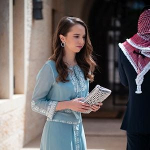 Son Altesse Royale la princesse Salma lors de la célébration du 73e anniversaire du Jour de l'Indépendance de la Jordanie à Amman, le 25 mai 2019. Photo by Royal Hashemite Court/ Albert Nieboer /dpa/ABACAPRESS.COM