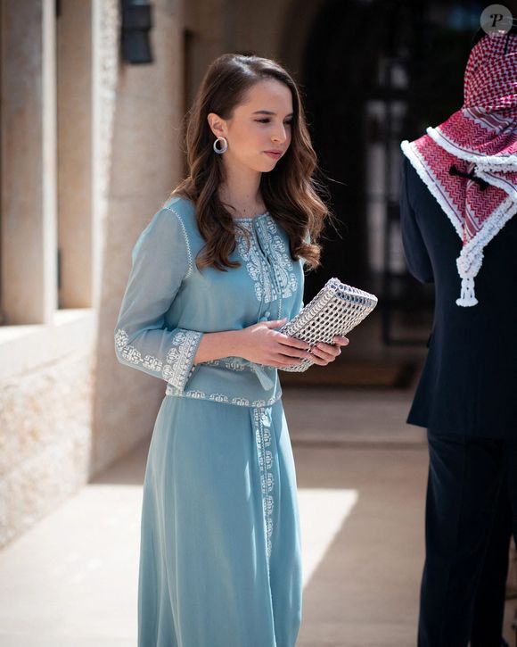 Son Altesse Royale la princesse Salma lors de la célébration du 73e anniversaire du Jour de l'Indépendance de la Jordanie à Amman, le 25 mai 2019. Photo by Royal Hashemite Court/ Albert Nieboer /dpa/ABACAPRESS.COM
